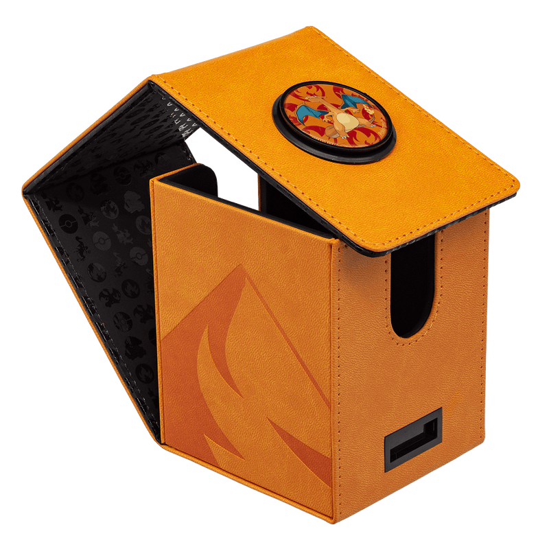Gallery Series Scorching Summit Alcove Click Deck Box for Pokemon | Ultra PRO International
