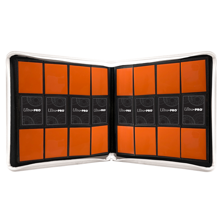 Vivid White 12-Pocket Zippered PRO-BINDER® Album