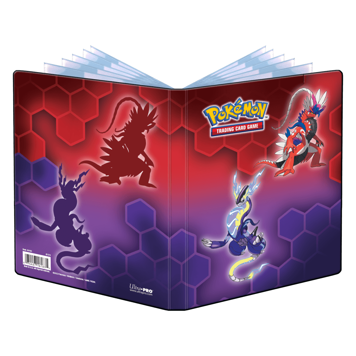 Koraidon & Miraidon 4-Pocket Portfolio for Pokemon | Ultra PRO International