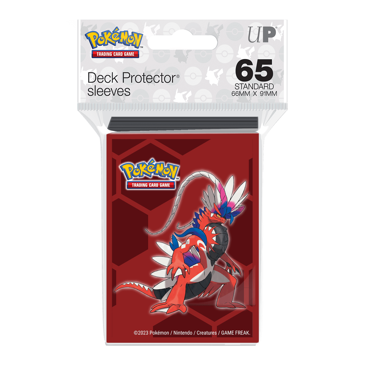 Pokemon Miraidon 65ct Deck Protector Sleeves