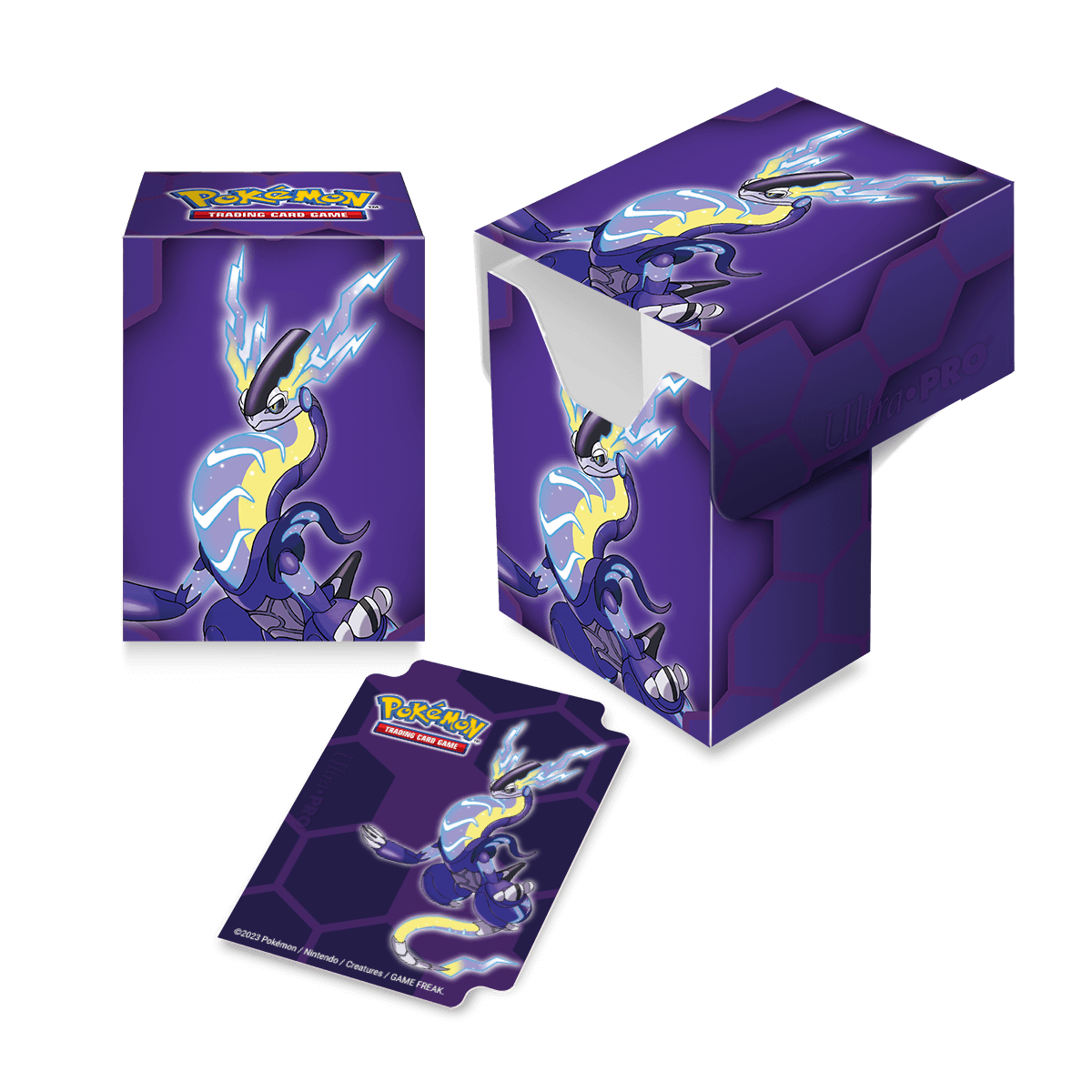 Miraidon Full-View Deck Box for Pokemon | Ultra PRO International