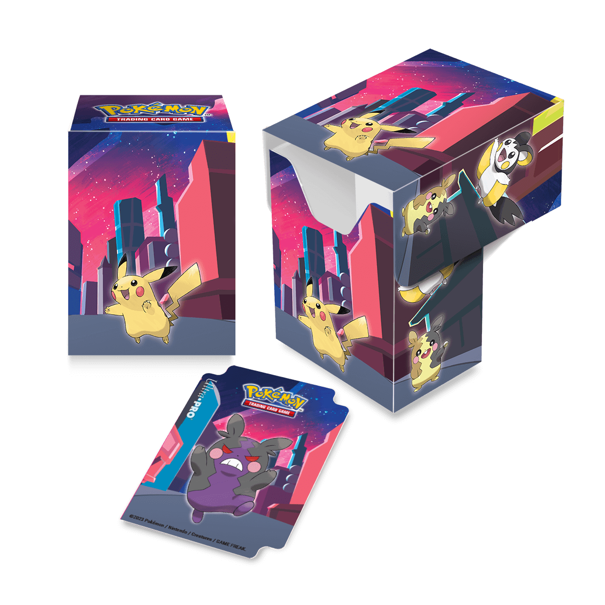 Gallery Series Shimmering Skyline Full-View Deck Box for Pokémon | Ultra PRO International