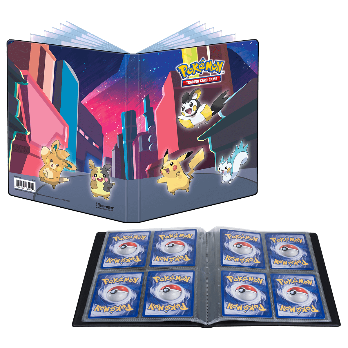 Gallery Series Shimmering Skyline 4-Pocket Portfolio for Pokémon | Ultra PRO International