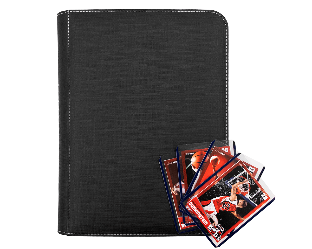 4 card toploader binder Pocket and environmental wear KUOOKING Top loader Binder, Holds