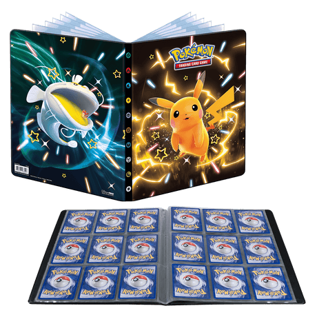 Scarlet and Violet Shiny Pikachu, Dondozo, and Tatsugiri 9-Pocket Portfolio for Pokémon | Ultra PRO International