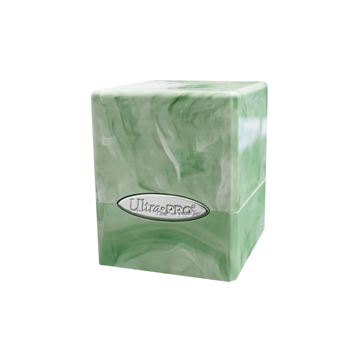 Marble Satin Cube - Lime Green / White | Ultra PRO International