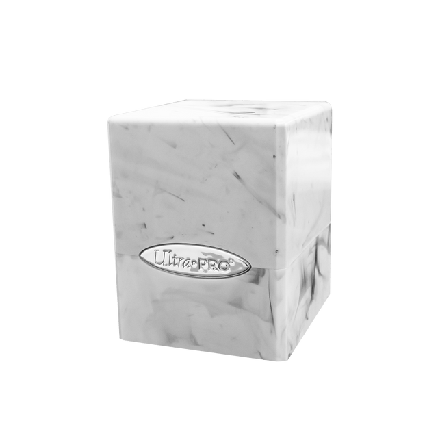 Marble Satin Cube - White / Black | Ultra PRO International