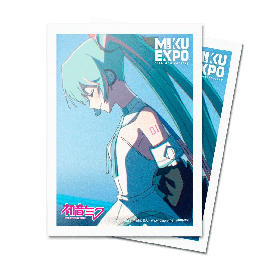 10th Anniversary Hatsune Miku Patience Deck Protector Sleeves (100ct) | Ultra PRO International