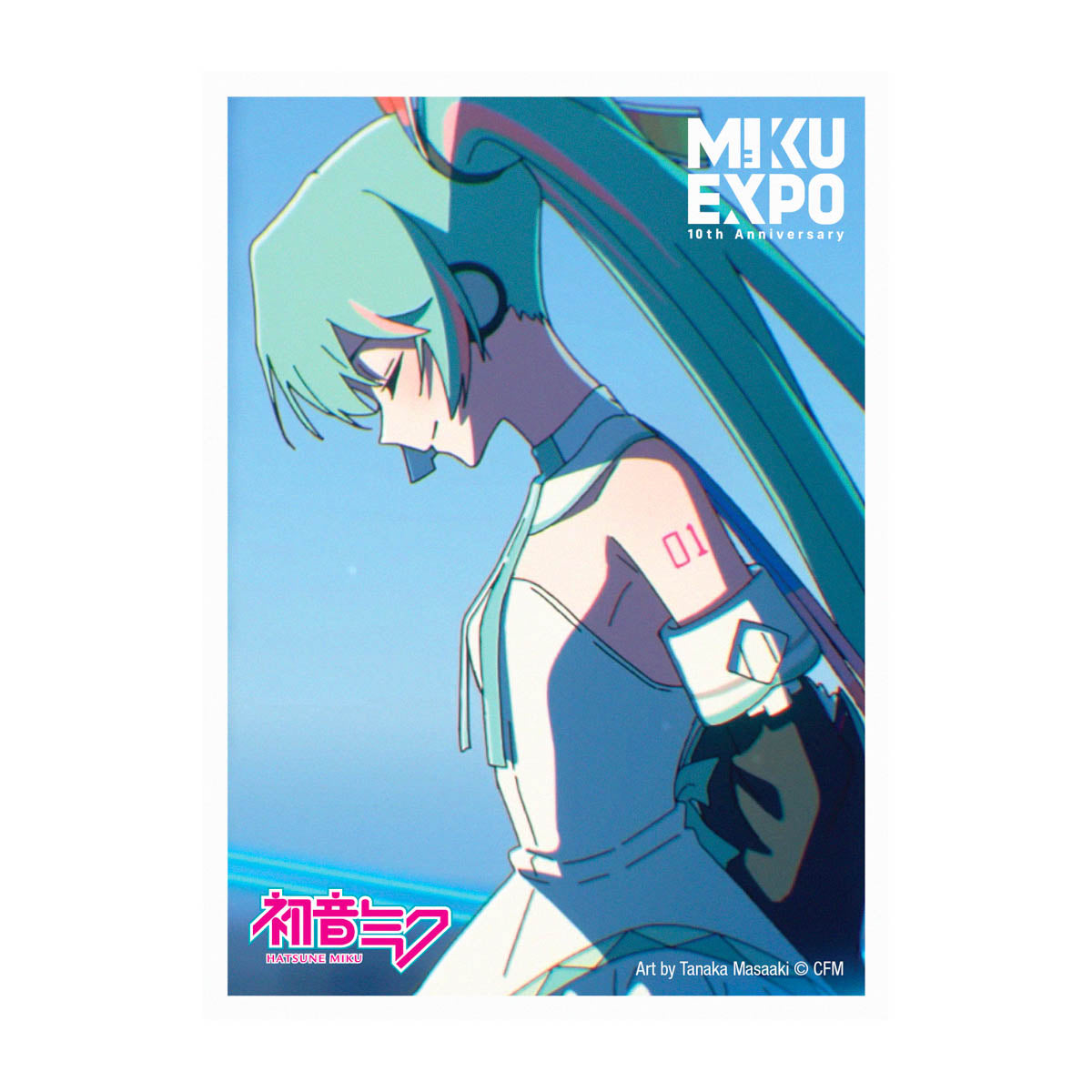 Hatsune Miku MIKU EXPO 10th Anniversary Patience Deck Protector Sleeves (100ct)