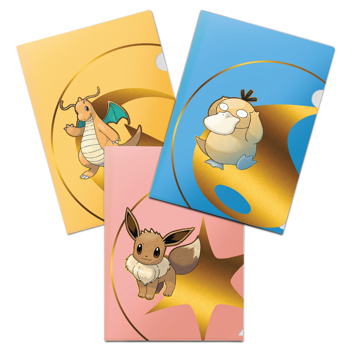 Pokémon Tournament Folios 3 Pack - Psyduck, Eevee, and Dragonite | Ultra PRO International