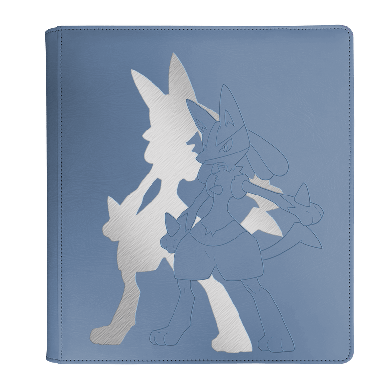 Elite Series Lucario 12-Pocket Zippered PRO-Binder for Pokémon | Ultra PRO International