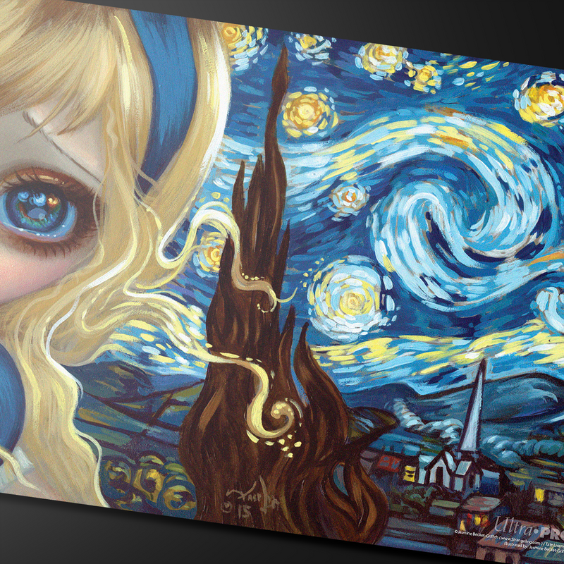 Jasmine Becket-Griffith Alice in The Starry Night Standard Gaming Playmat