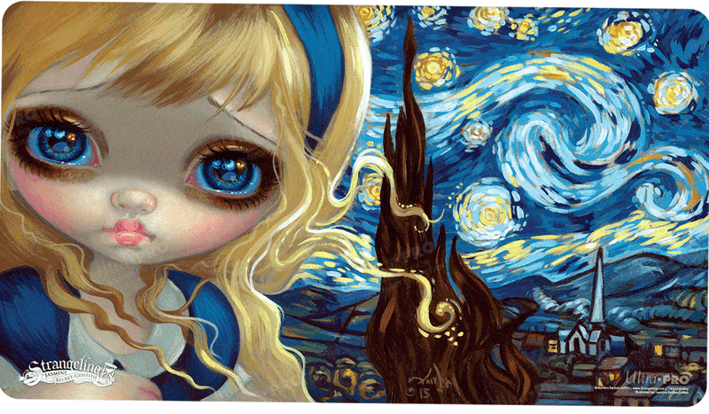 Jasmine Becket-Griffith Alice in The Starry Night Standard Gaming Playmat