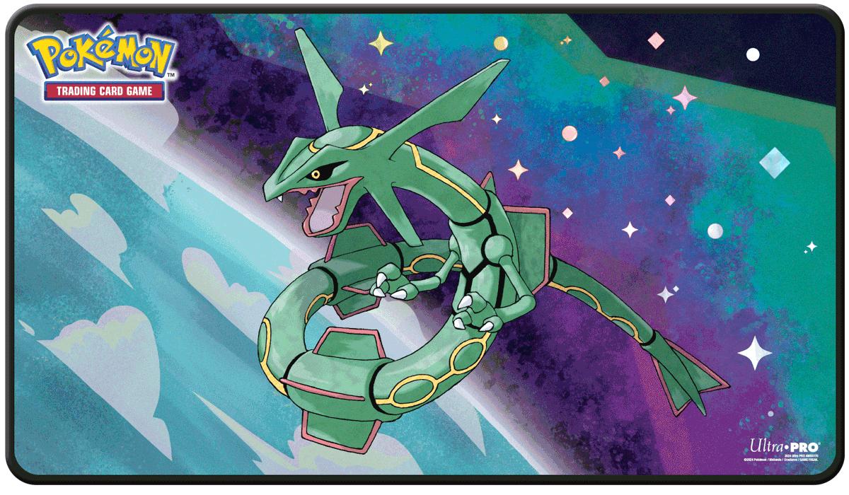 Rayquaza Legendary Foil Playmat for Pokémon Art | Ultra PRO International