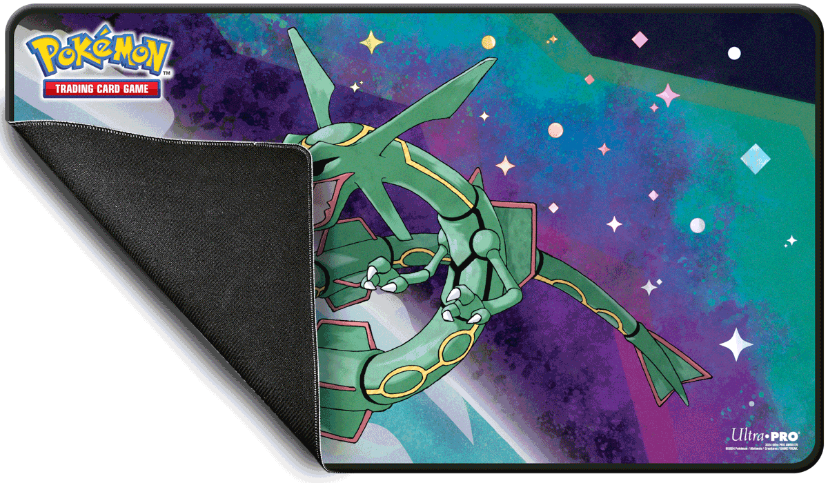 Rayquaza Legendary Foil Playmat for Pokémon Back | Ultra PRO International