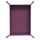 Vivid Magnetic Folding Dice Tray - Midnight Plum Folded | Ultra PRO International