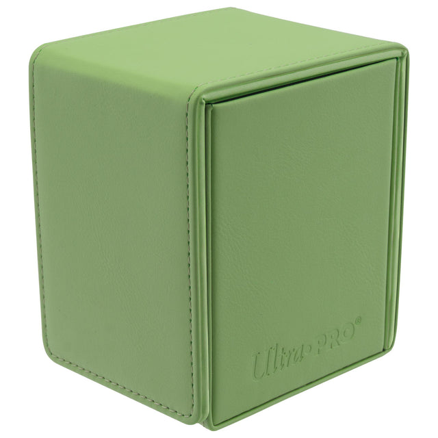 Vivid Alcove Flip Deck Box - Cool Matcha Angle | Ultra PRO International