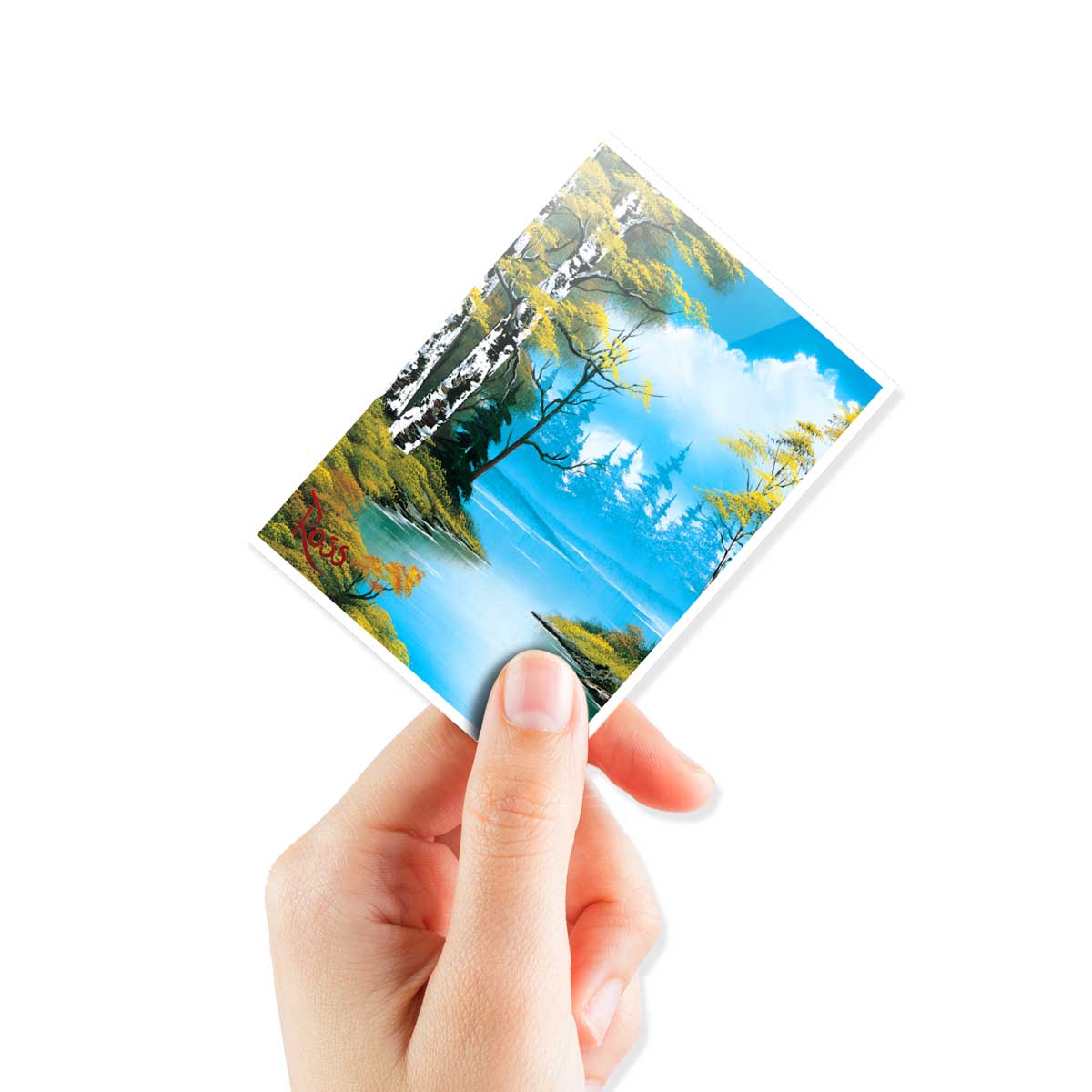 Bob Ross Lakeside Path 105ct APEX™ Deck Protector Sleeves