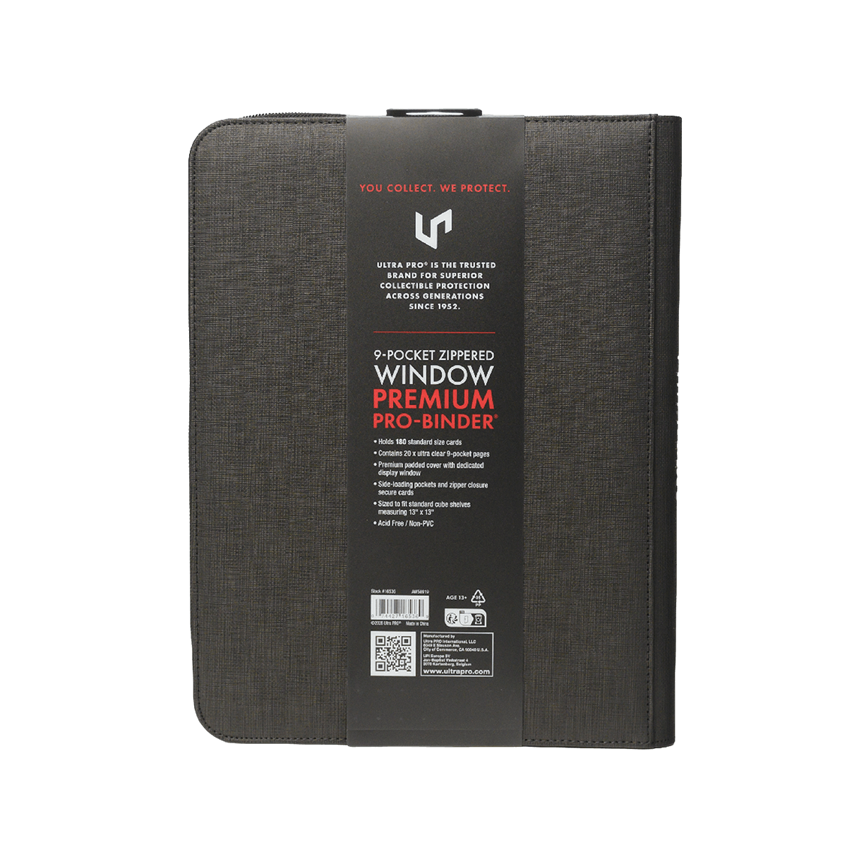 9-Pocket Zippered Window Premium PRO-BINDER® – Ultra PRO International