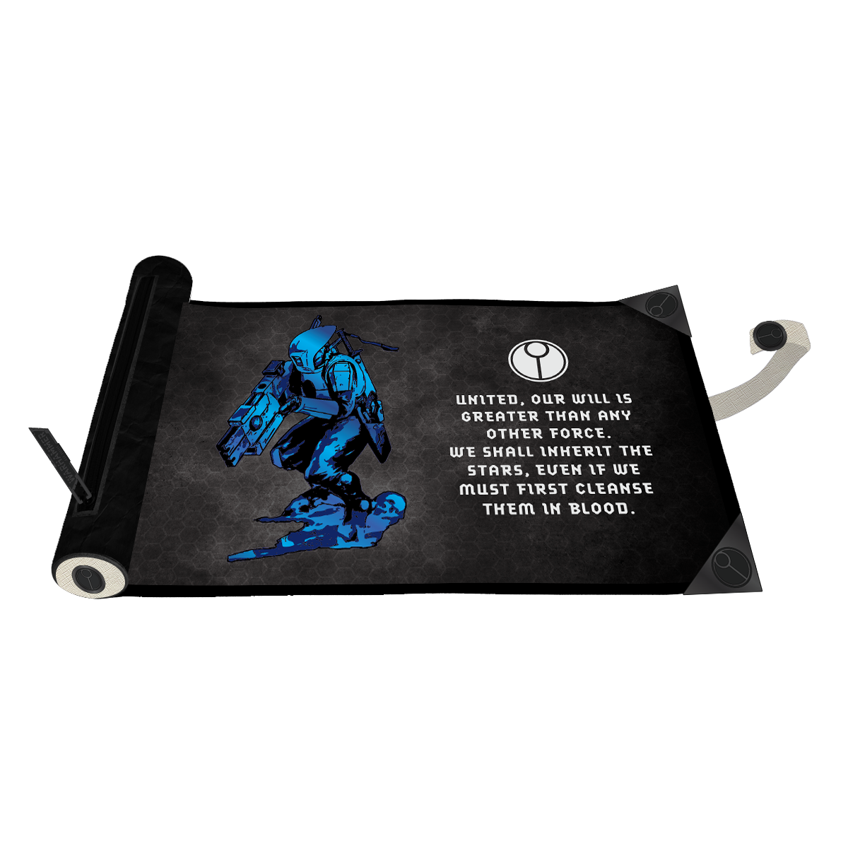 T’au Empire Premium Foil Dice Scroll for Warhammer 40,000 - Open