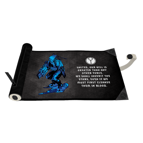 T’au Empire Premium Foil Dice Scroll for Warhammer 40,000 - Open
