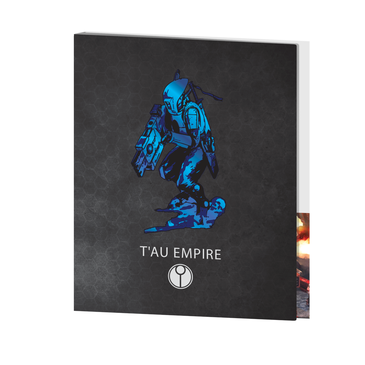 T’au Empire Datasheet and Index Card Folio for Warhammer 40,000 - Front