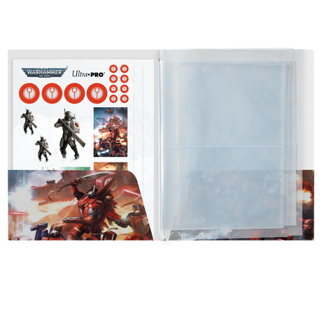 T’au Empire Datasheet and Index Card Folio for Warhammer 40,000 - Open