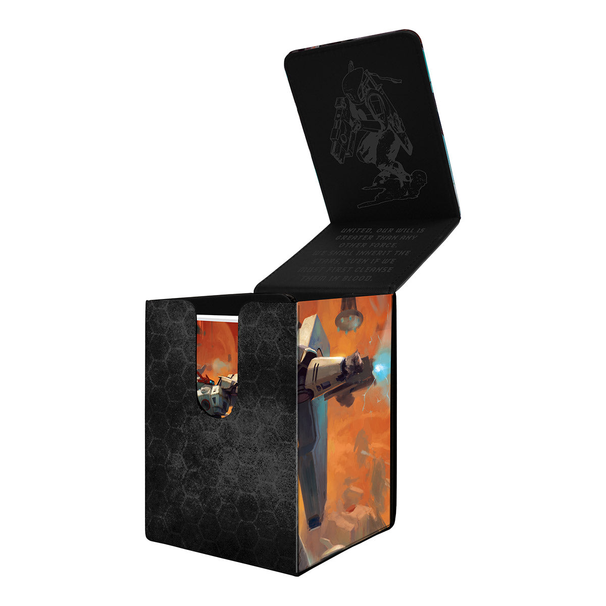 T'au Empire Alcove Flip Deck Box® for Warhammer 40,000 | Ultra PRO