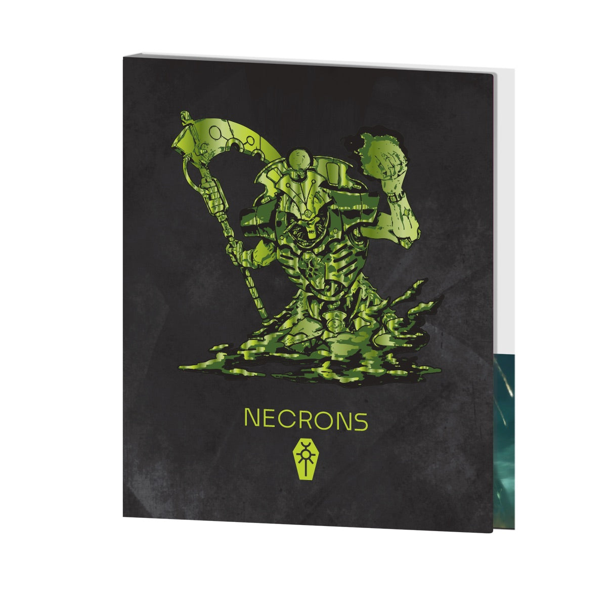 Necrons Datasheet and Index Card Folio for Warhammer 40,000 - Front