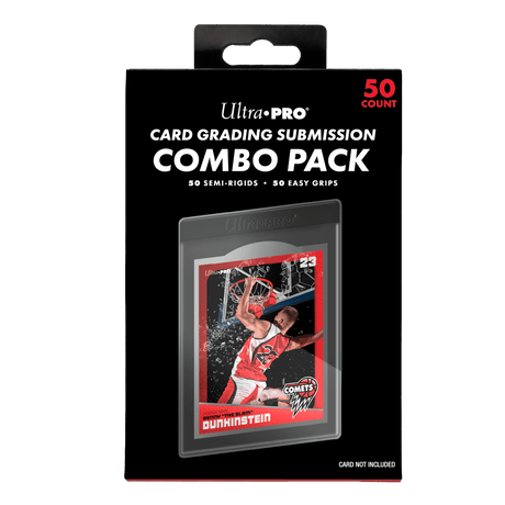 Grading Card Submission Combo Pack - Semi-Rigids & Easy Pull Sleeves 50ct Front | Ultra PRO International