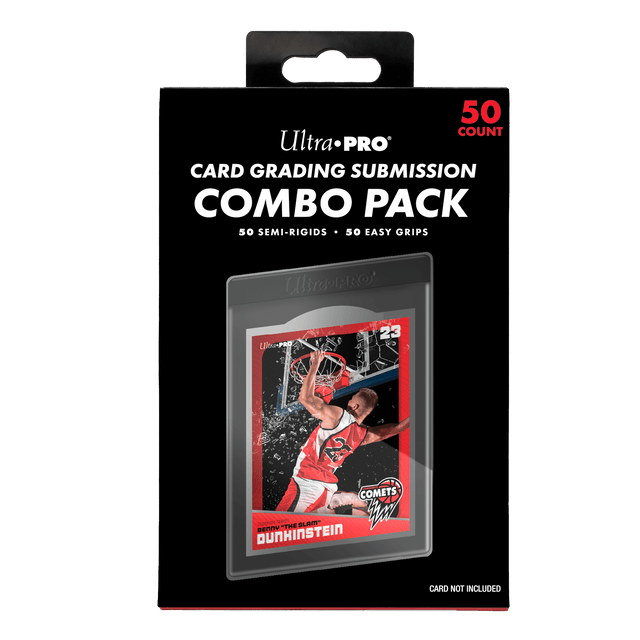 Grading Card Submission Combo Pack - Semi-Rigids & Easy Pull Sleeves 50ct Front | Ultra PRO International