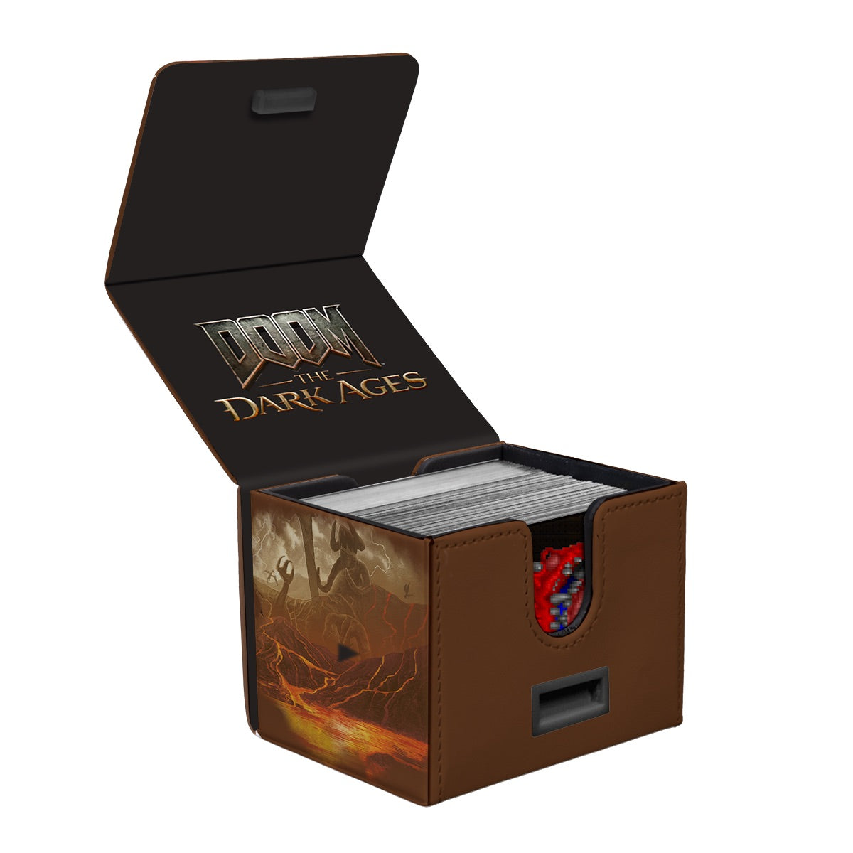 DOOM: THE DARK AGES - WRATH - Alcove Edge Deck Box | Ultra PRO