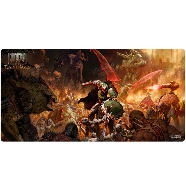 DOOM Onslaught Extended Playmat Front | Ultra PRO International