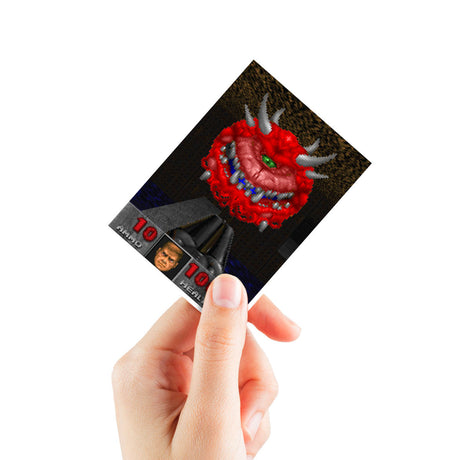 DOOM - CACODEMON - APEX Deck Protector Sleeves Hand | Ultra PRO International