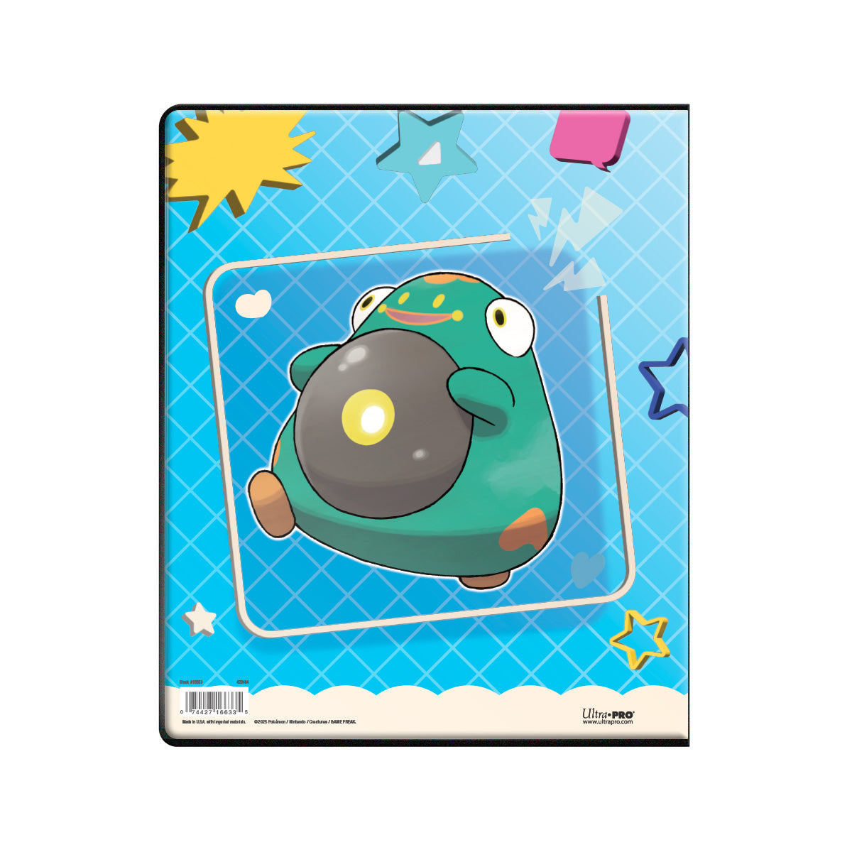 Iono and Bellibolt 9-Pocket Portfolio for Pokémon Back| Ultra PRO International