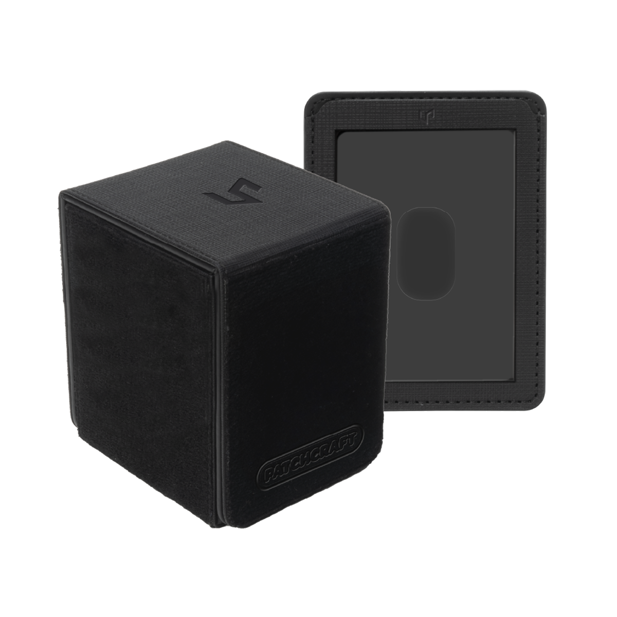 PATCHCRAFT™ ALCOVE® Flip DECK BOX® Black | Ultra PRO International