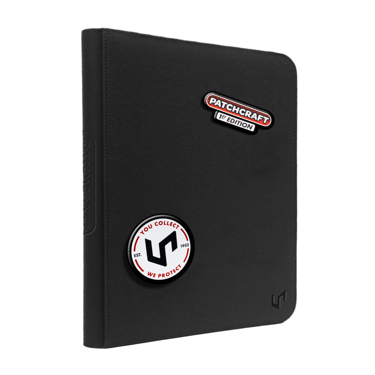 PATCHCRAFT™ Zippered 9-Pocket PRO-BINDER® Black