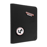 PATCHCRAFT™ Zippered 9-Pocket PRO-BINDER® Black