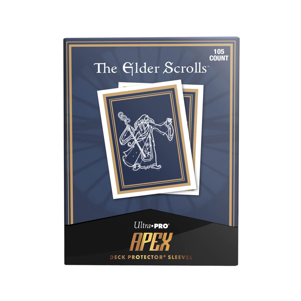 The Elder Scrolls: Mages Guild 105ct APEX Deck Protector Sleeves® for Tabletop Gaming - Box | Ultra PRO