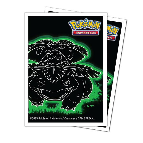 Neon Kanto 105ct APEX DECK PROTECTOR® Sleeves Venusaur for Pokémon