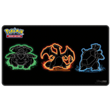 Neon Kanto Foil Playmat for Pokémon Front