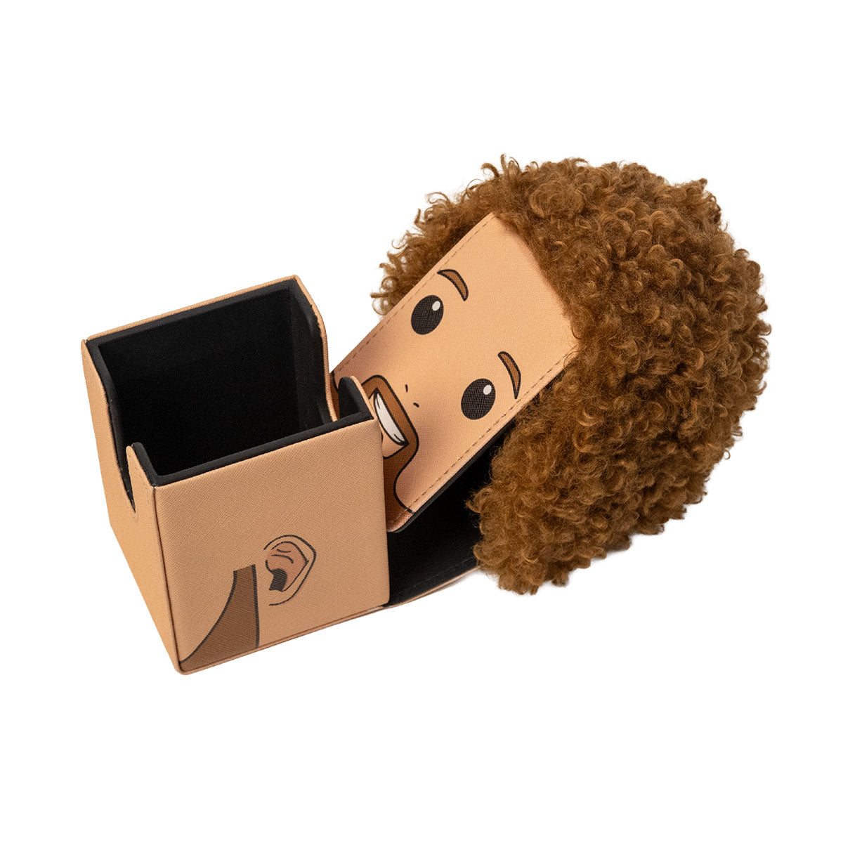 Bob Ross - HEADCASE™ ALCOVE® Flip DECK BOX® Card Container for Tabletop Gaming - Open | Ultra PRO