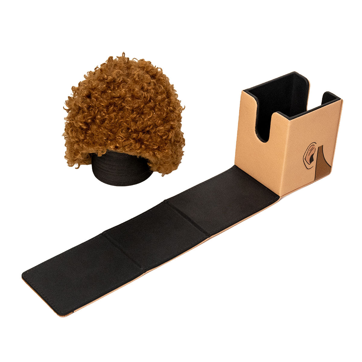 Bob Ross - HEADCASE™ ALCOVE® Flip DECK BOX® Card Container for Tabletop Gaming - Open | Ultra PRO