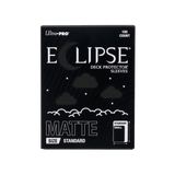 ECLIPSE® Matte Standard DECK PROTECTOR® Sleeves: Jet Black - 105ct