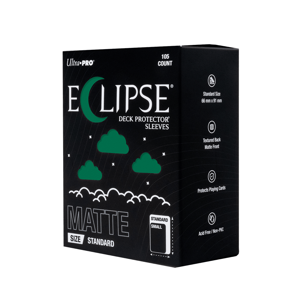 ECLIPSE® Matte Standard DECK PROTECTOR® Sleeves: Forest Green