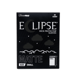 ECLIPSE® Matte Small DECK PROTECTOR® Sleeves: Jet Black - 60ct