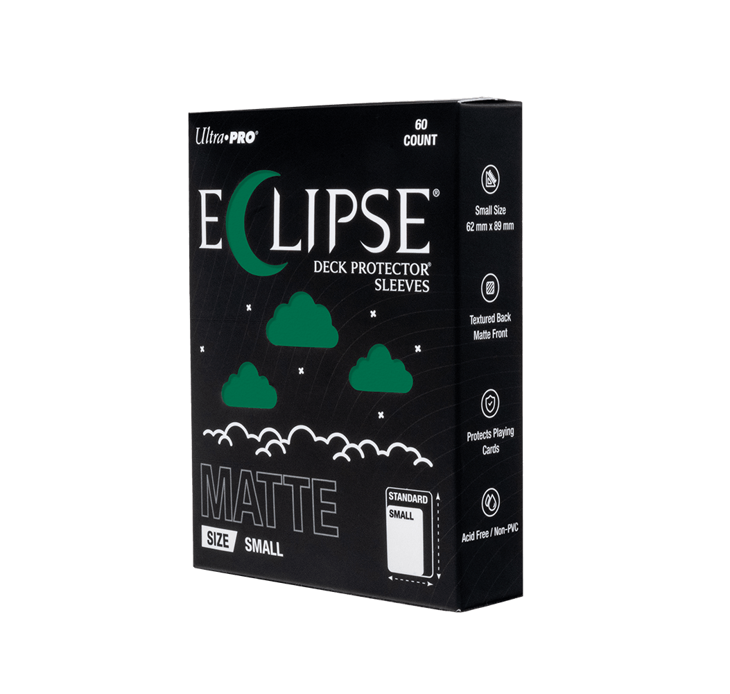 ECLIPSE® Matte Small DECK PROTECTOR® Sleeves: Forest Green - 60ct
