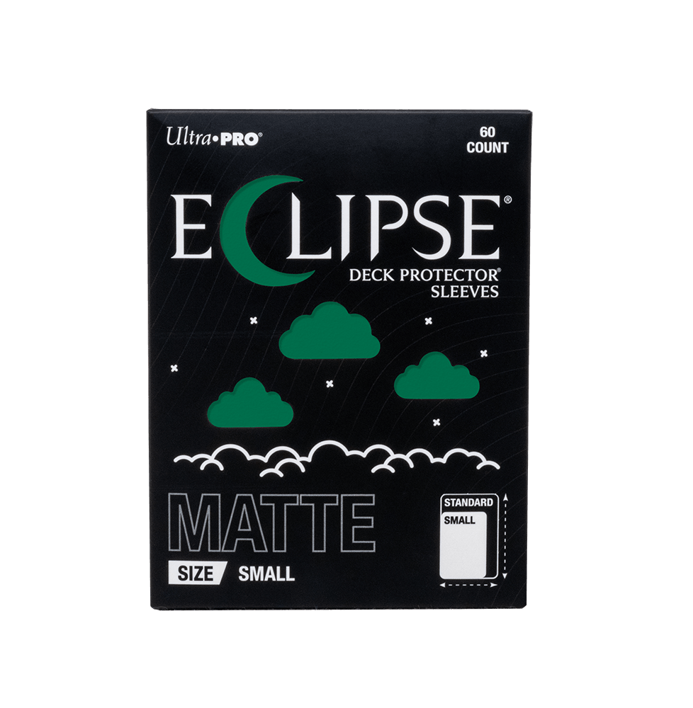 ECLIPSE® Matte Small DECK PROTECTOR® Sleeves: Forest Green - 60ct Zoom