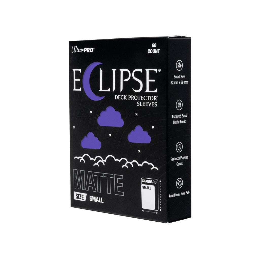 ECLIPSE® Matte Small DECK PROTECTOR® Sleeves: Royal Purple - 60ct