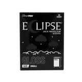 ECLIPSE® Gloss Small DECK PROTECTOR® Sleeves: Jet Black - 60ct